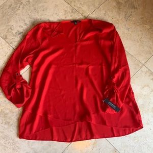 Zac & Rachel 100% Polyester Roll-Tab Dress Shirt